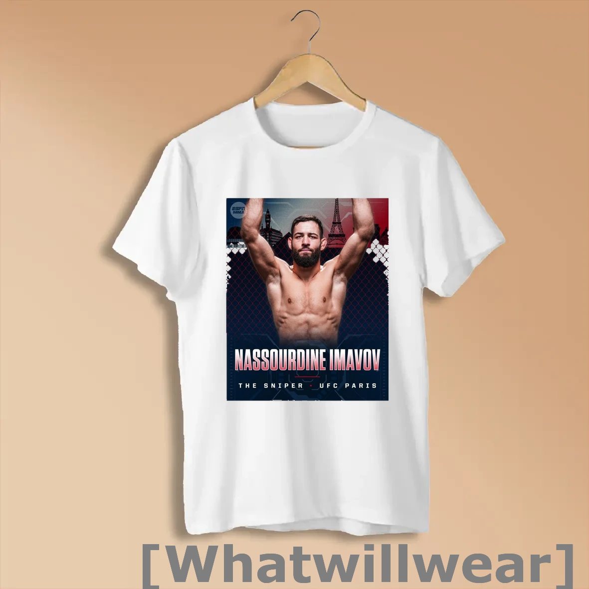 Official Official Nassourdine Imavov Defeats Caio Borralho The Sniper Ufc Paris 2025 T Shirts