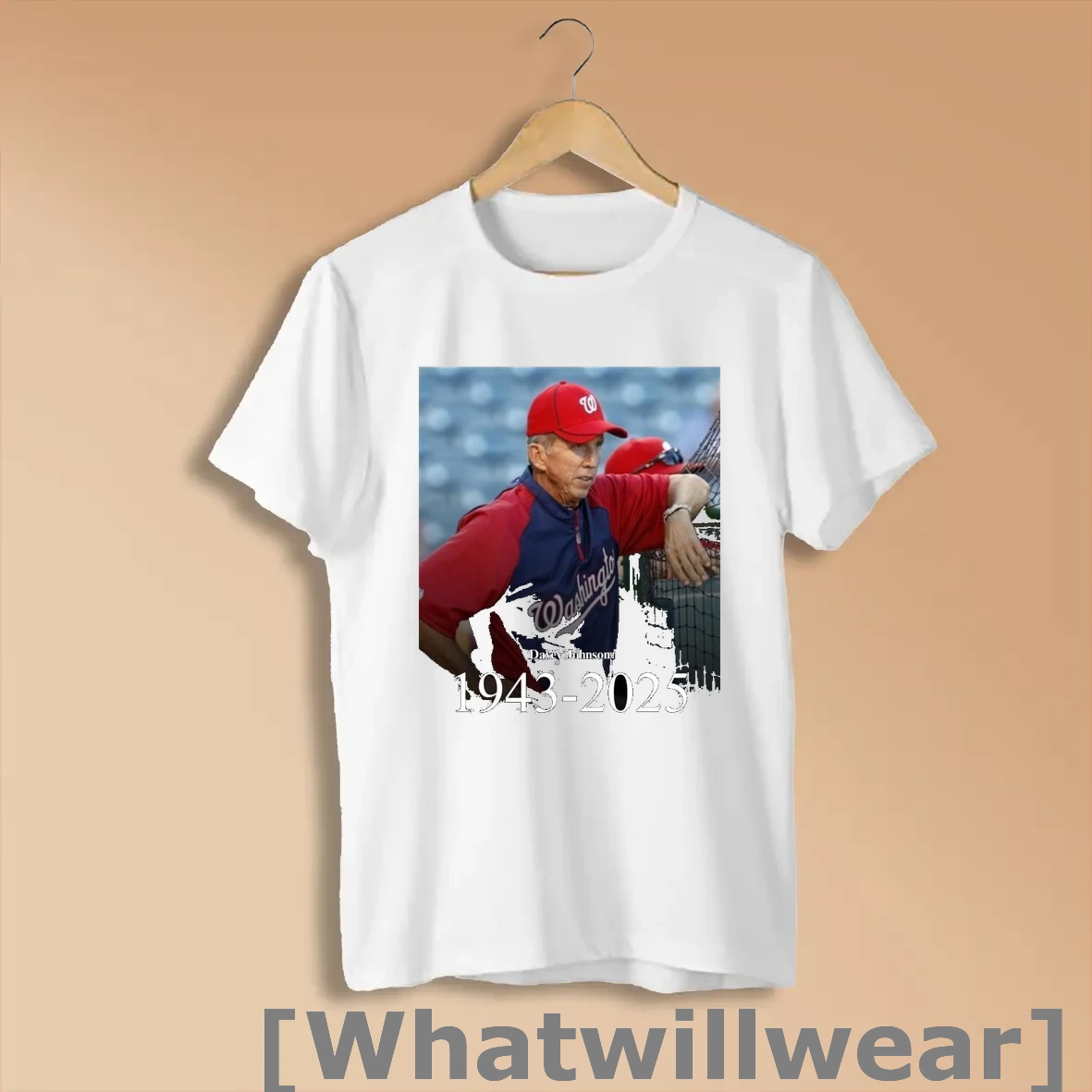 Official Official Nats Report Rip Former Washington Nationals Manager Davey Johnson 1943 2025 T Shirts