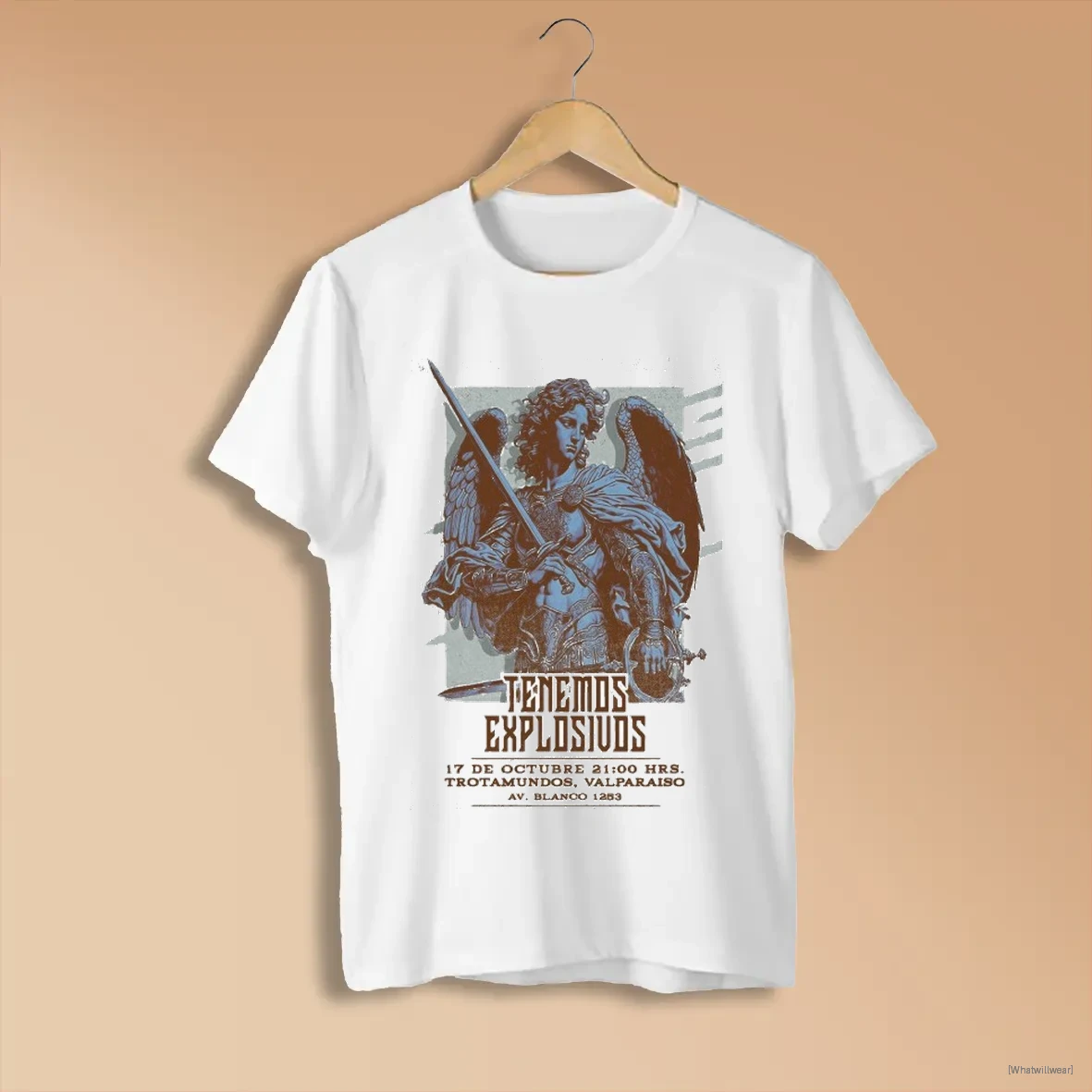 Official Official Tenemos Explosivos Oct 17 2025 Trotamundos Valparaiso Chile T Shirts Shirts