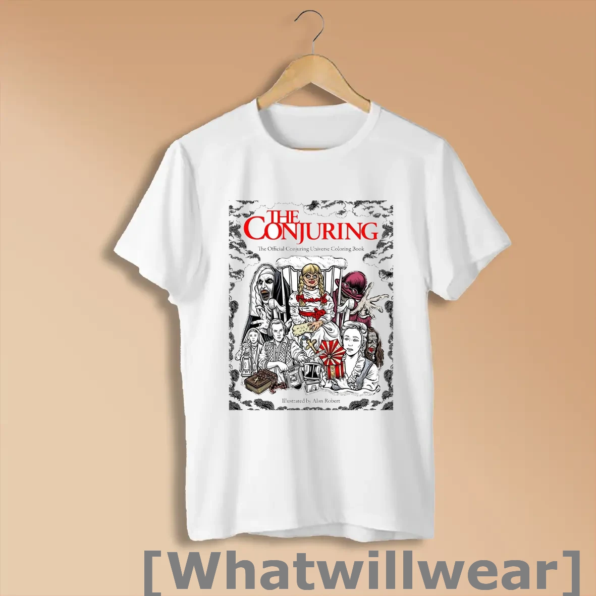 Official Official The Conjuring The Official Conjuring Universe Coloring Book Illustrated By Alan Robert T Shirts