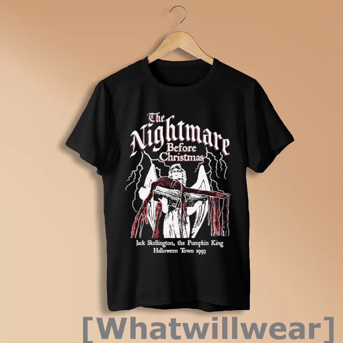 Official Official The Nightmare Before Christmas Jack Skellington And Angel The Pumpkin Halloweentown 1993 Shirt Sweatshirt