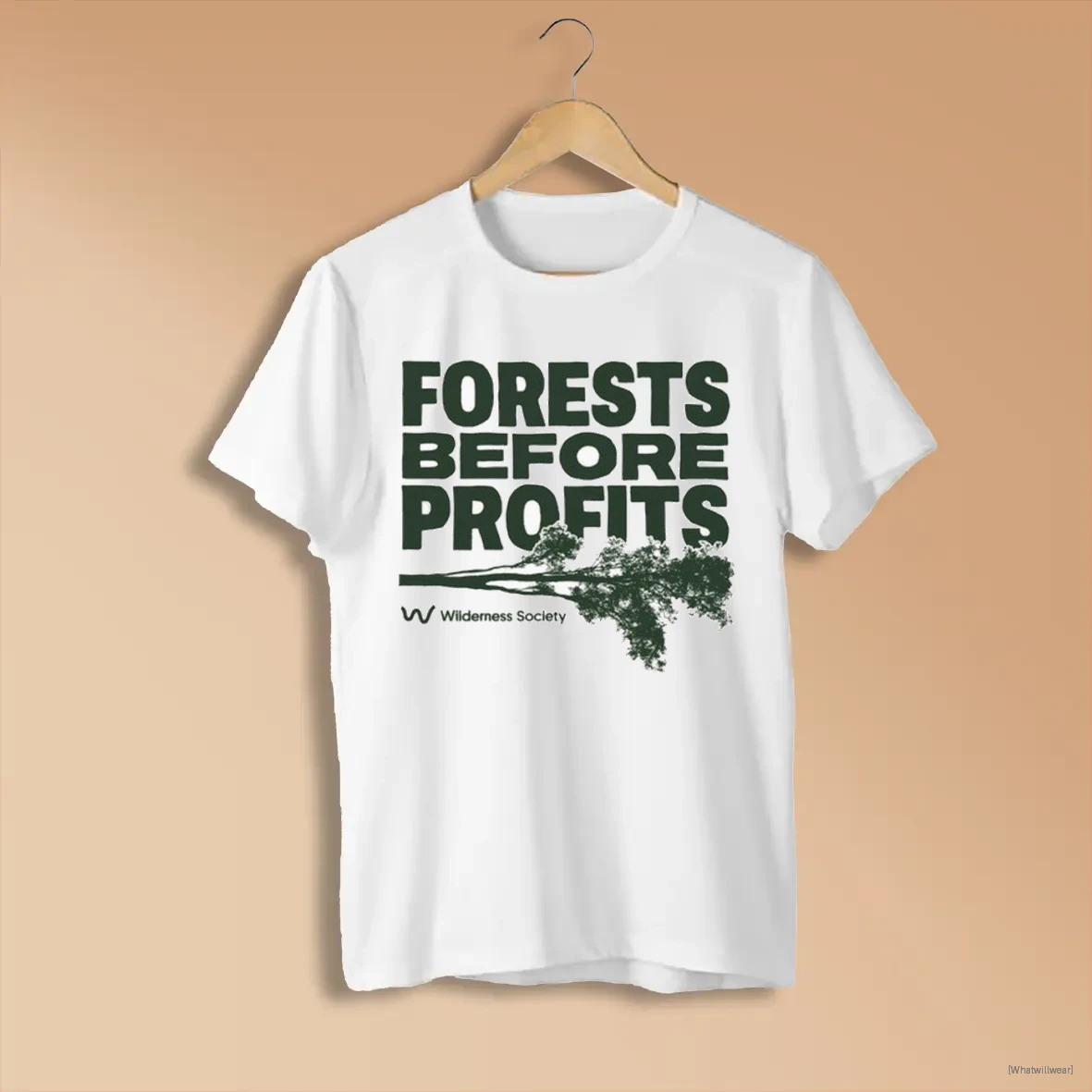 Official Official Wilderness Society Forests Before Profits T Shirts Shirts