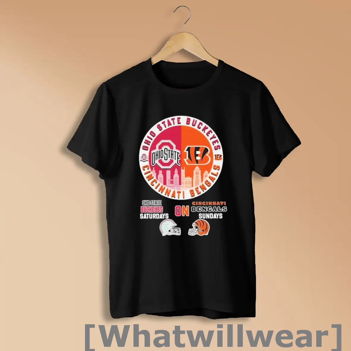 Official Ohio State Buckeyes Saturdays On Cincinnati Bengals Sundays Shirts