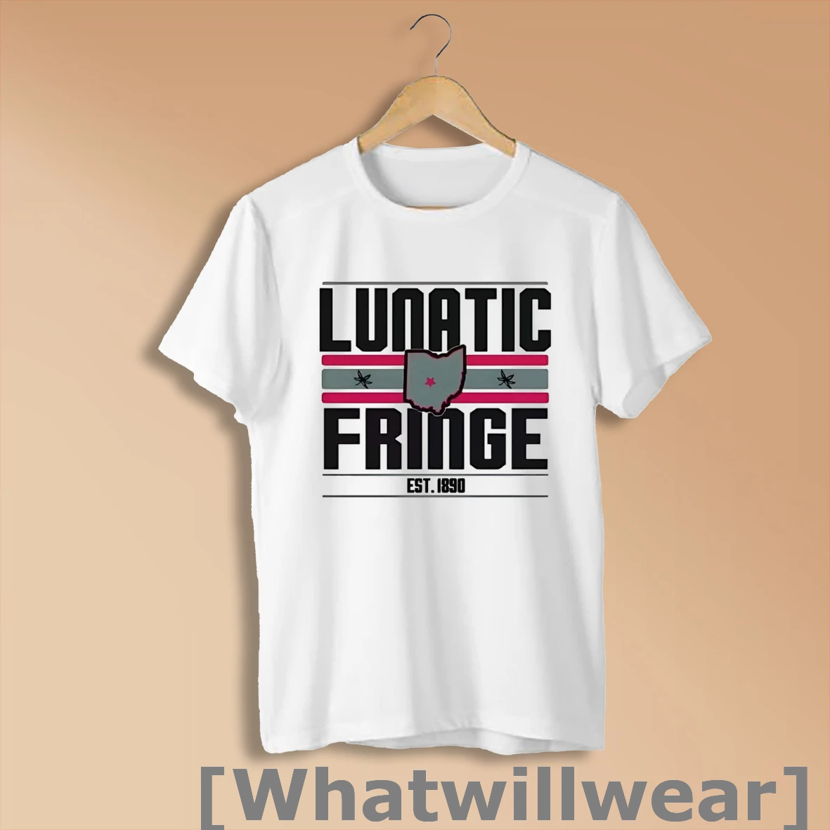 Official Ohio State Buckeyes Lunatic Fringe Est 1890 Shirt Sweatshirt