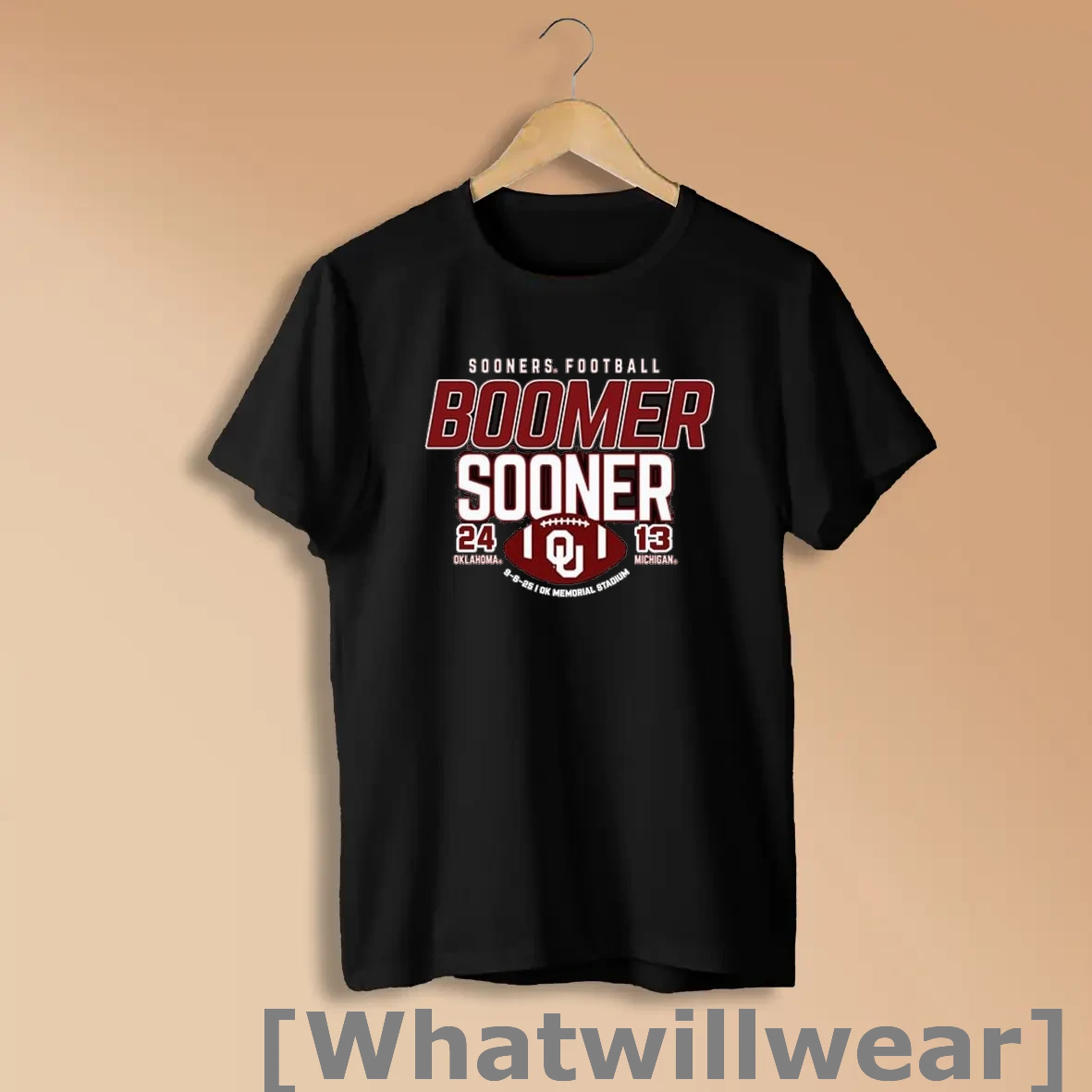 Official Oklahoma Sooners Beat Michigan Score 2025 Shirts
