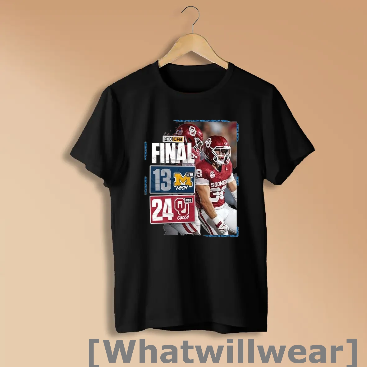 Official Oklahoma Sooners Win 24 13 Michigan Shirts