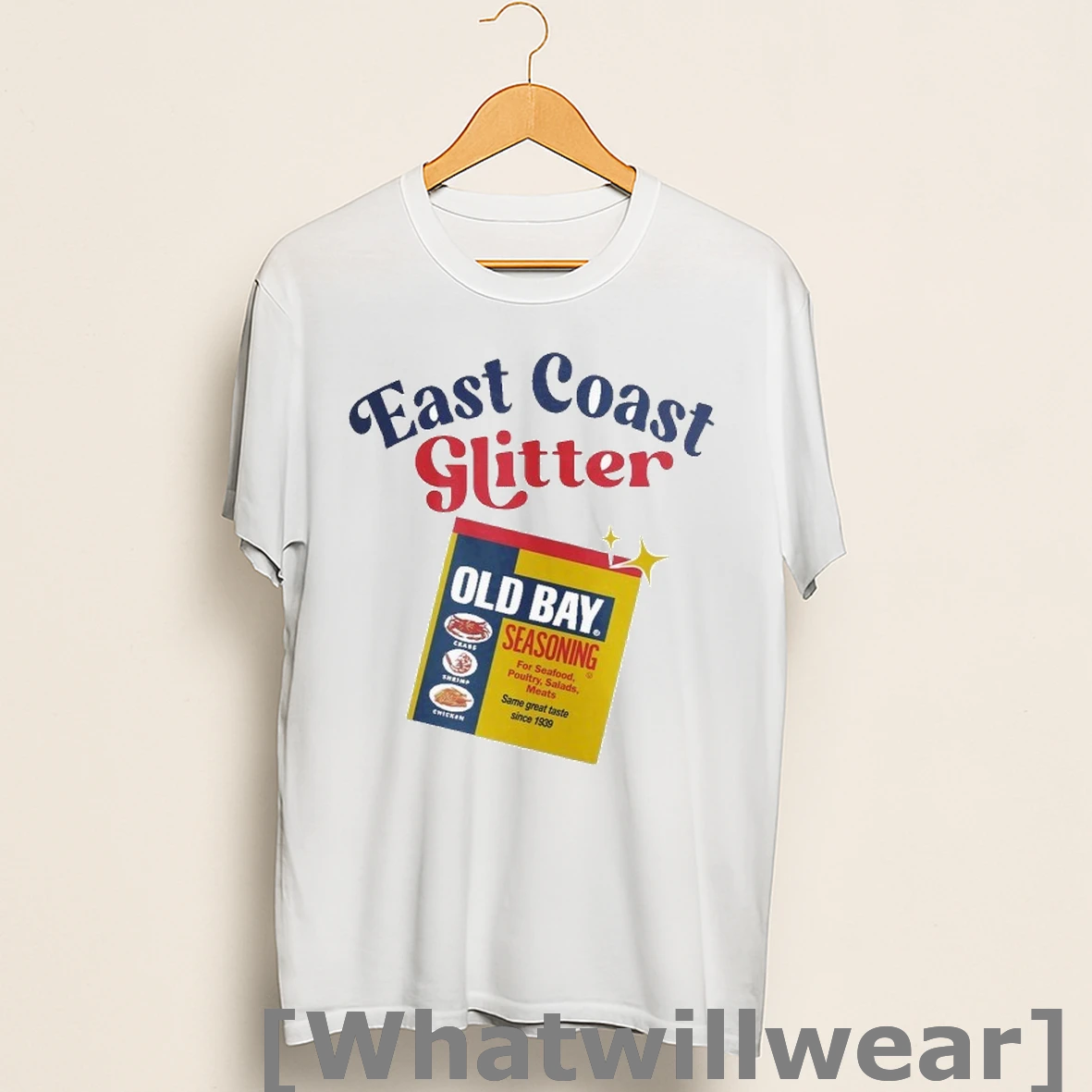 Official Old Bay East Coast Glitter Hydrangea Shirts