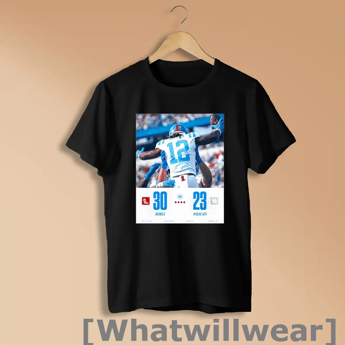 Official Ole Miss Rebels Win 30 23 Kentucky Wildcats Shirts