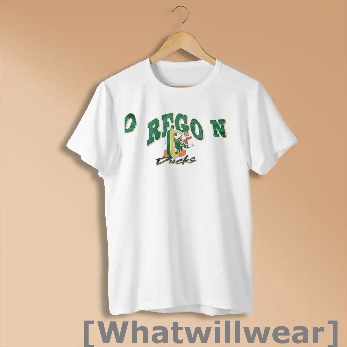 Official Oregon Duck Football Mascot X Logo Shirts