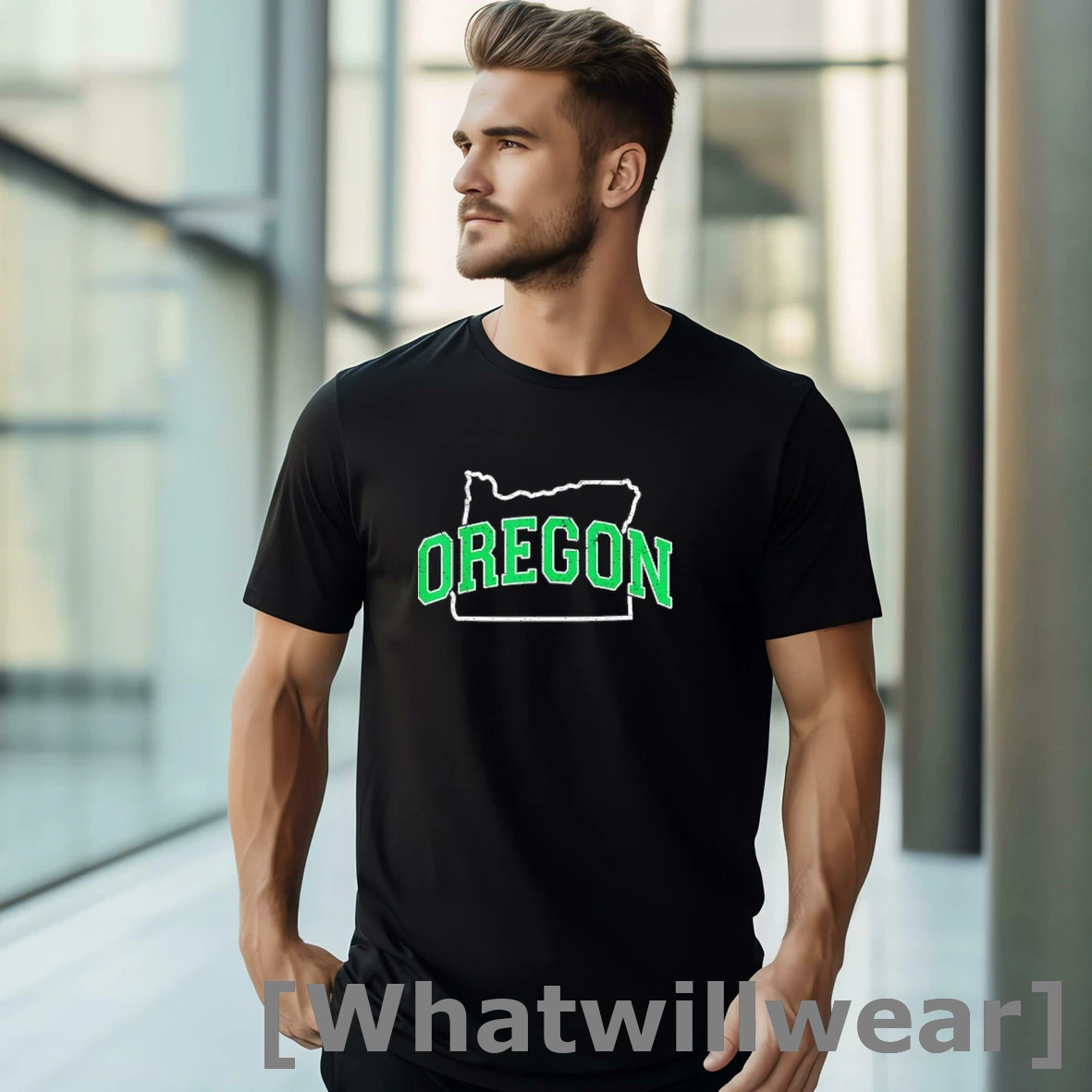 Official Oregon Map Green As Oregon Ducks Tshirts Sweater