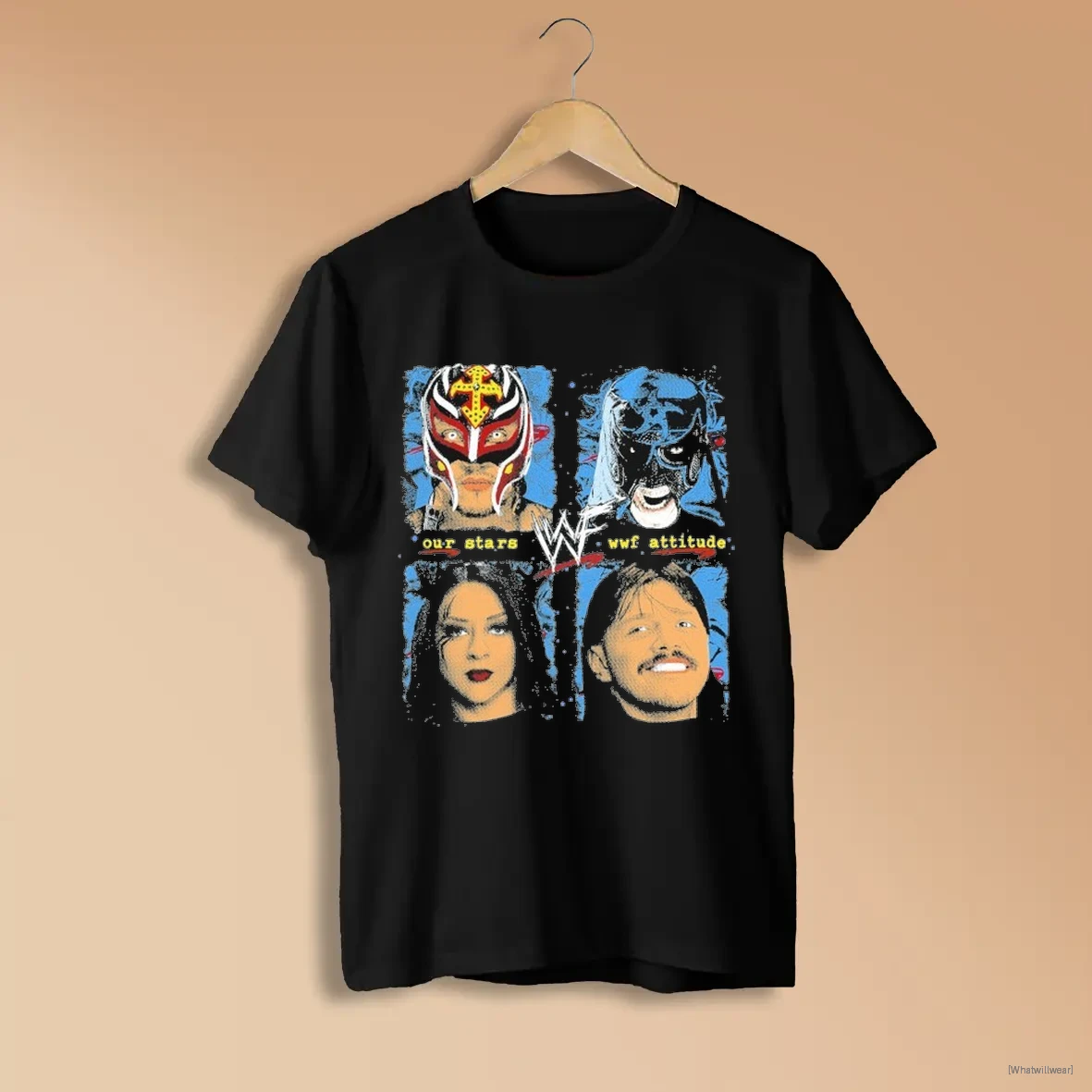 Official Our Stars Wwf Attitude The Big 4 T Shirts Shirts