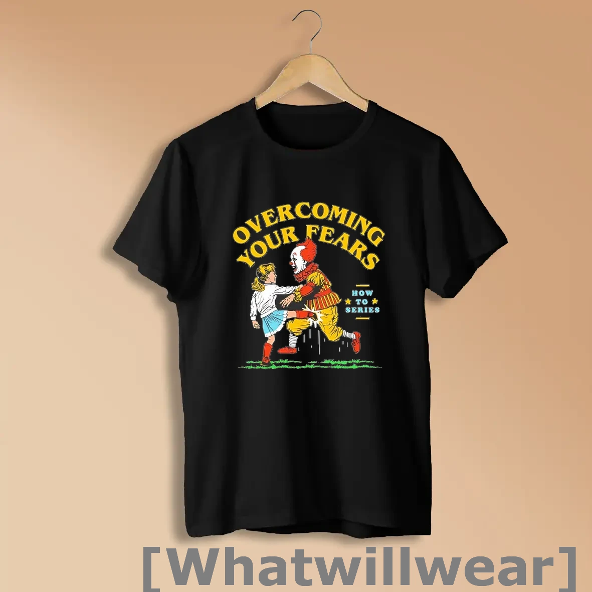 Official Overcoming Your Fears How To Series It Clown Halloween Shirts