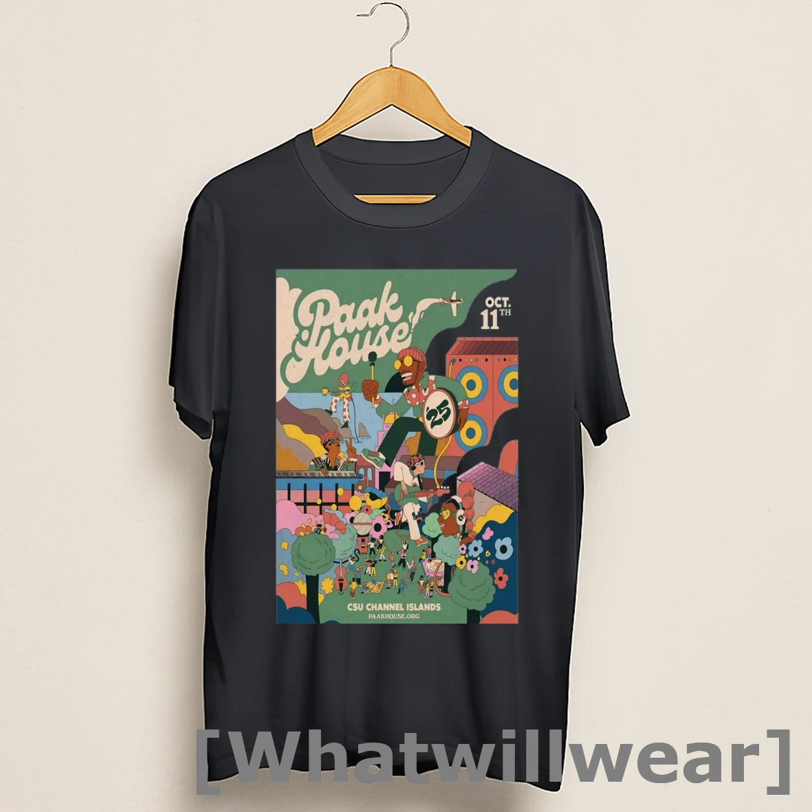 Official Paak House October 11 2025 Csu Channel Islands Ventura County Ca Shirts