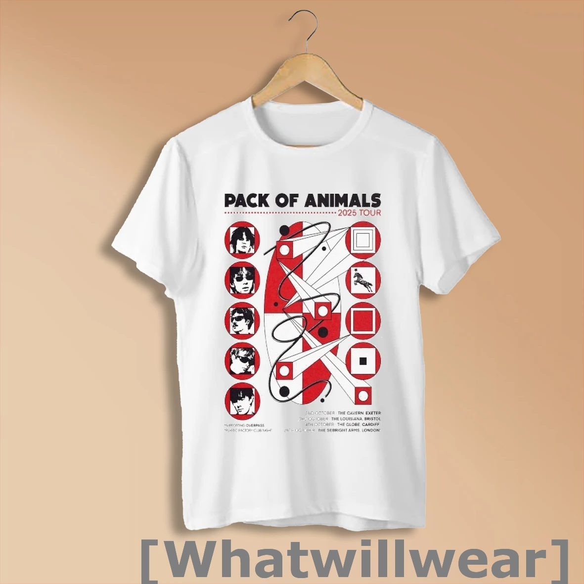 Official Pack Of Animals Tour 2025 Dates Shirt Sweatshirt
