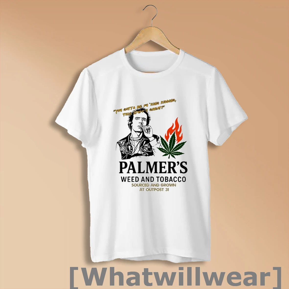 Official Palmers Weed And Tobacco Sourced And Grown At Outpost 31 Shirt Sweatshirt