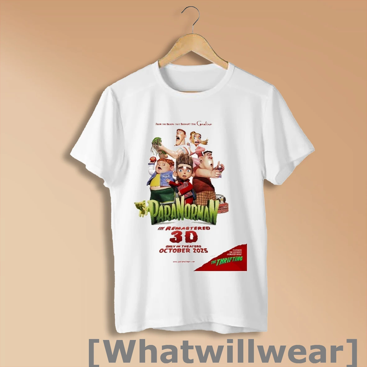 Official Paranorman Remastered 3d Movie In Theaters On October 2025 Animated Horror Comedy Shirt Sweatshirt