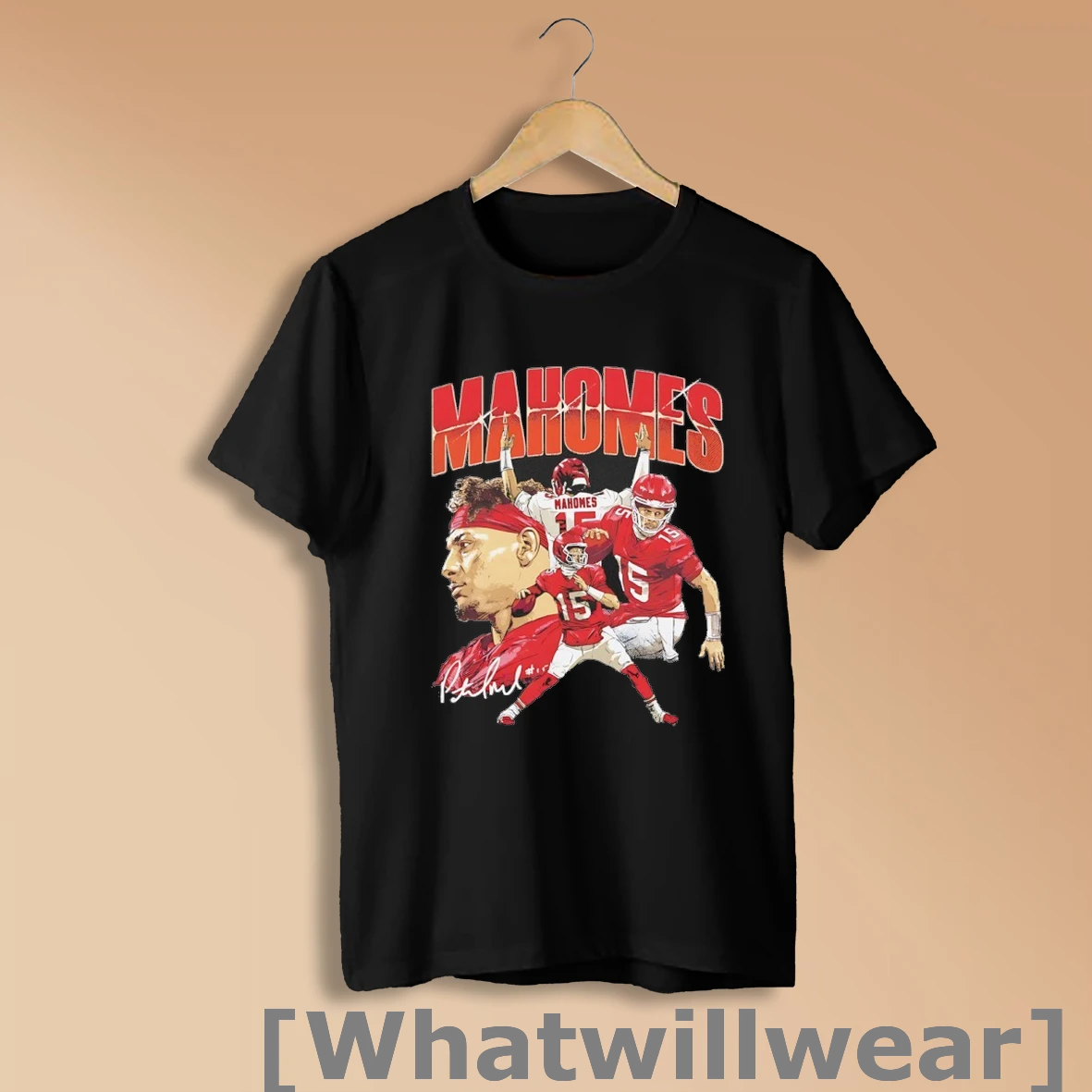 Official Patrick Mahomes Kansas City Chiefs Nfl 2025 Collage Signature Shirt Sweatshirt