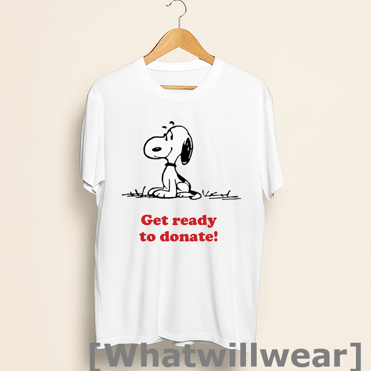 Official Peanuts X American Red Cross Get Ready To Donate Shirts