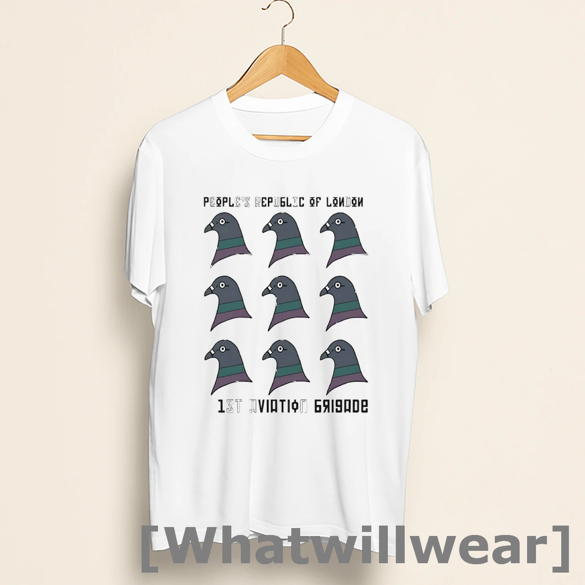 Official Peoples Republic Of London 1st Aviation Brigade Pigeon Shirts