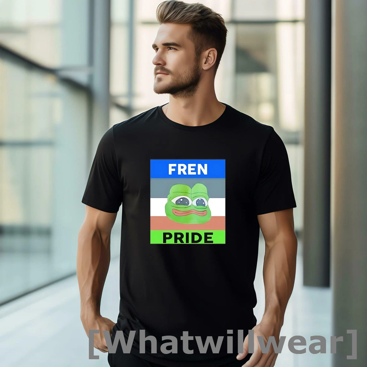 Official Pepe Deluxe Fren Pride Tshirts Sweater