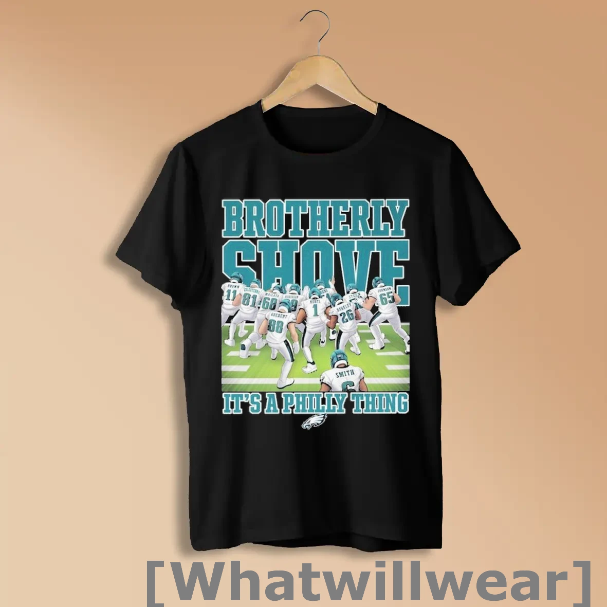 Official Philadelphia Eagles Brotherly Shove Its A Philly Thing T Shirts Shirts