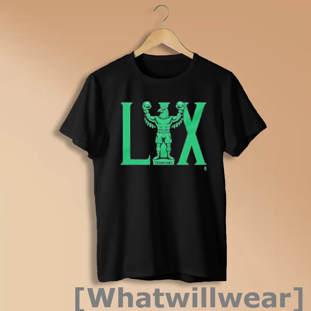Official Philadelphia Eagles Lix Eagle Statue Champions Shirts