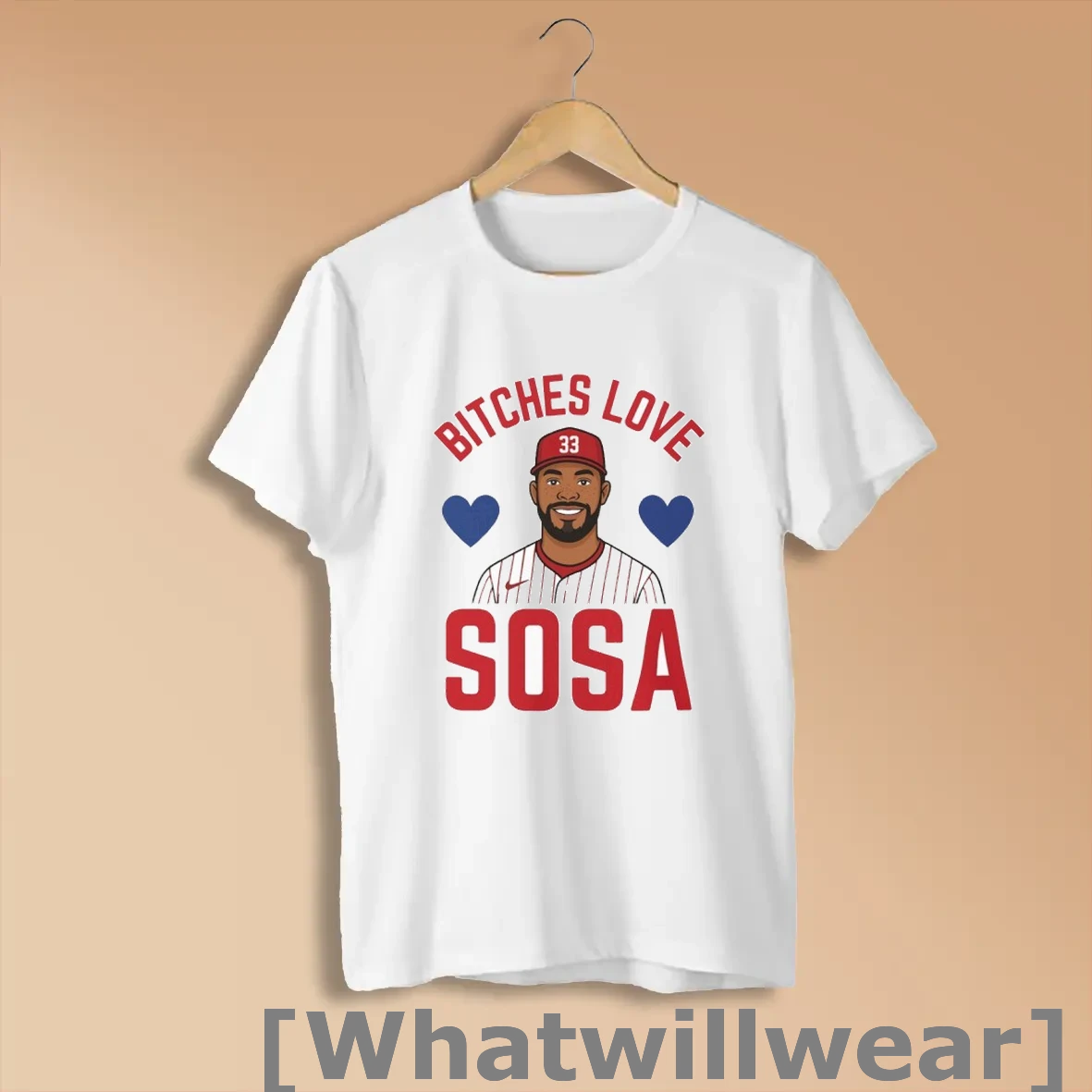 Official Philadelphia Phillies Edmundo Sosa Bitches Love Sosa Shirts