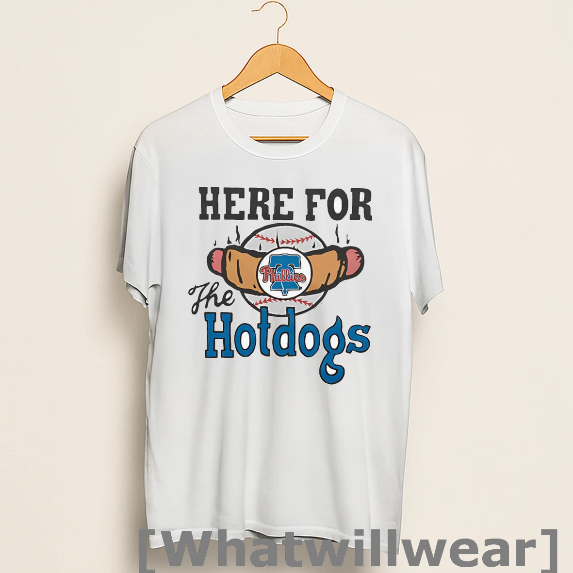 Official Philadelphia Phillies Here For The Hotdogs Shirts