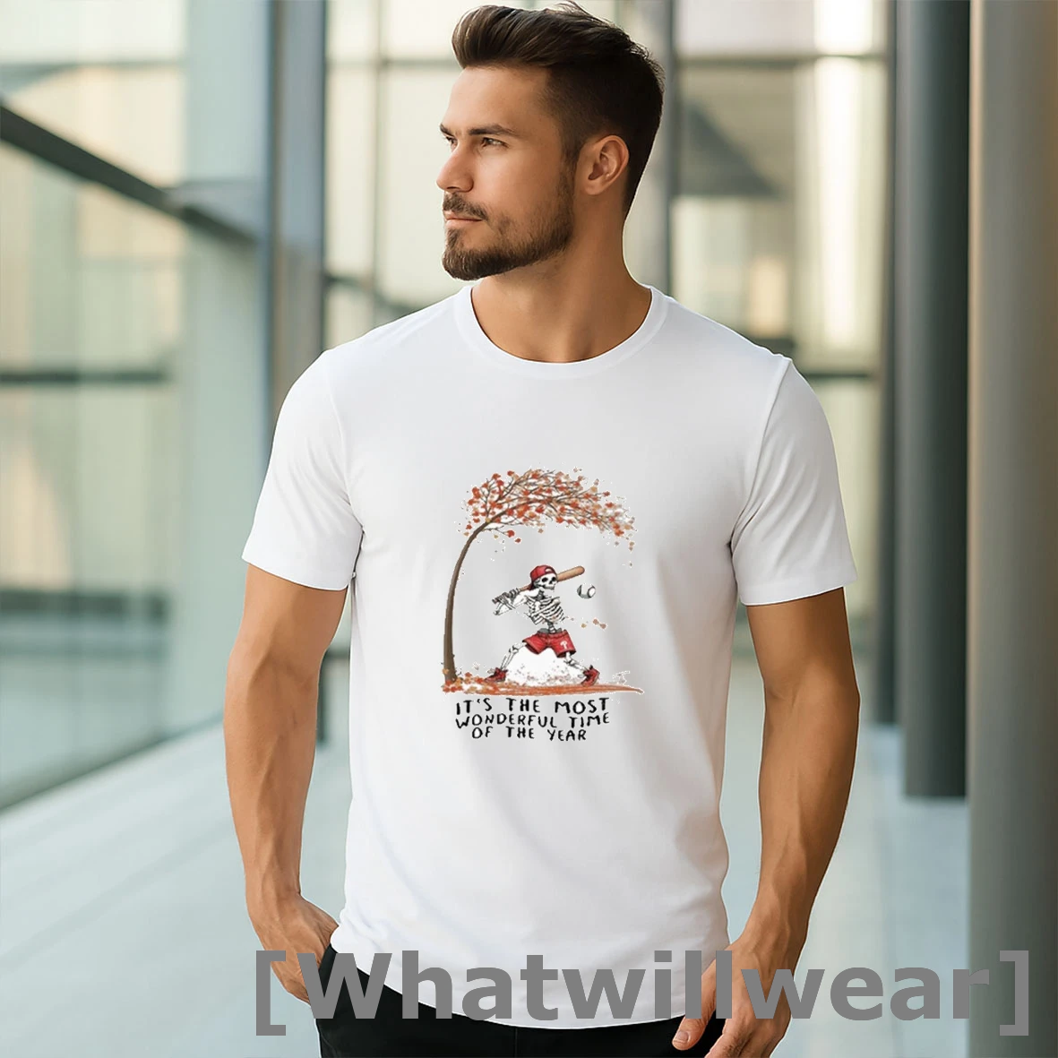 Official Philadelphia Phillies Skeleton The Most Wonderful Time Of The Year Tshirts Sweater