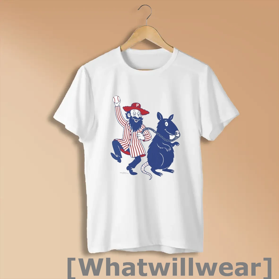 Official Philadelphia Phillies The Dancing Dutchman And His Rat Chauncey Shirts