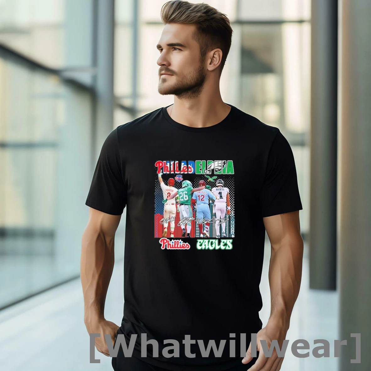 Official Philadelphia Sports Teams Harper Barkley Schwarber And Hurts Shirts