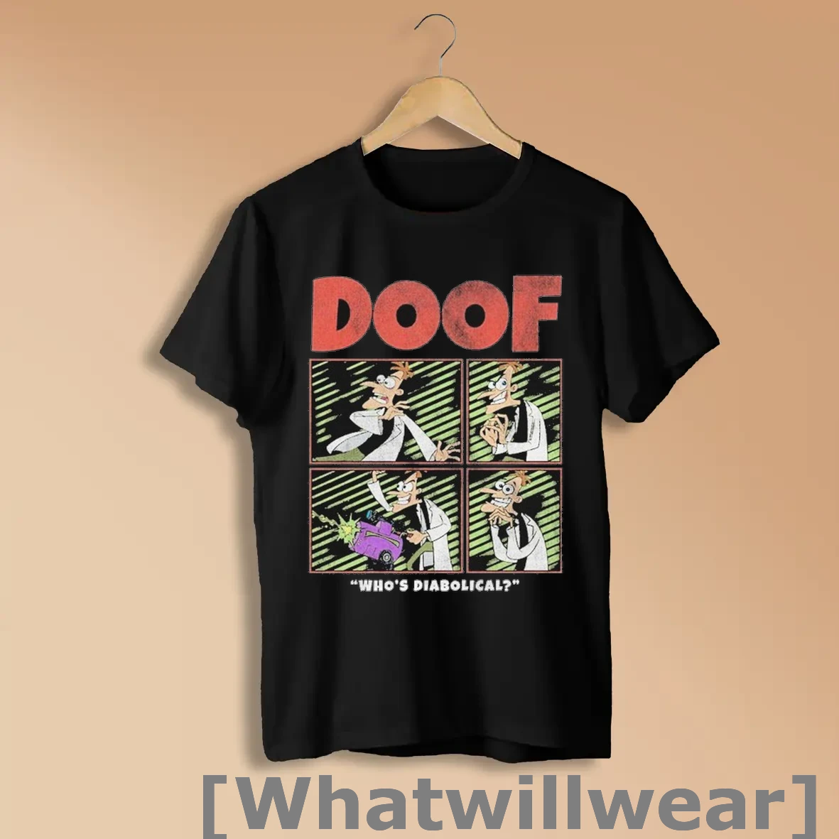 Official Phineas And Ferb Doof Whos Diabolical T Shirts Shirts