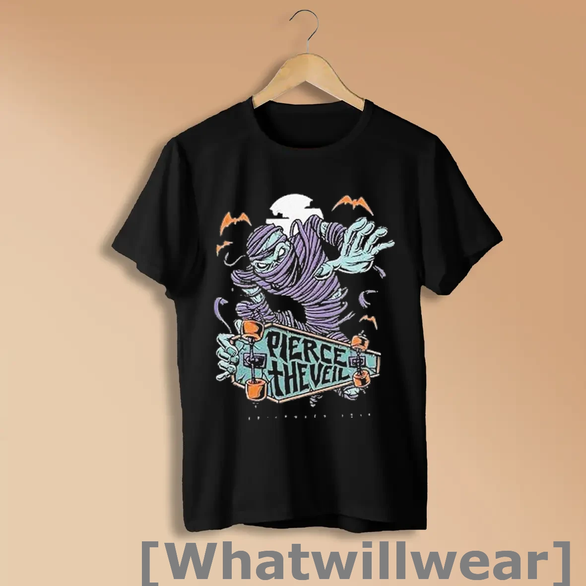 Official Pierce The Veil Mummy Skateboard Halloween Shirts