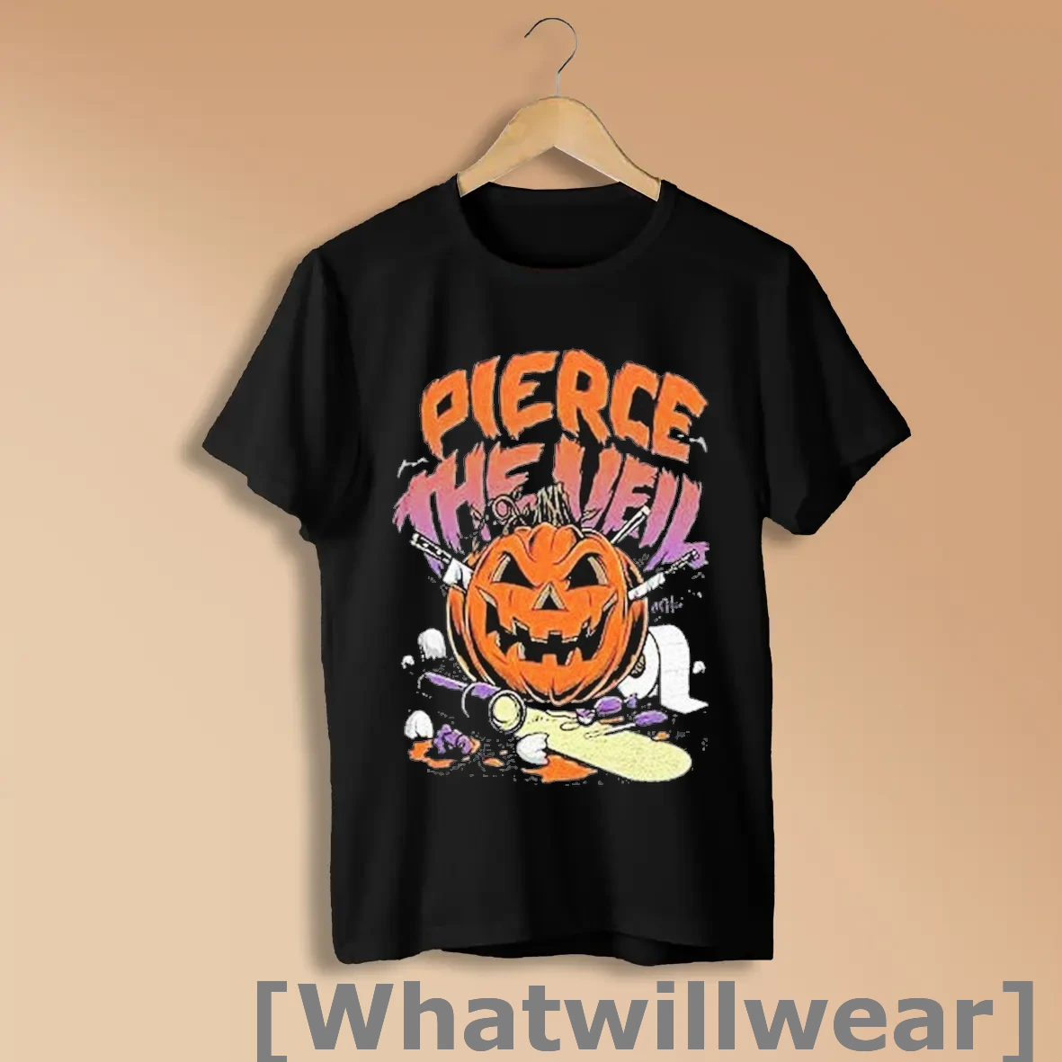 Official Pierce The Veil Pumpkin Graveyard Halloween Shirts