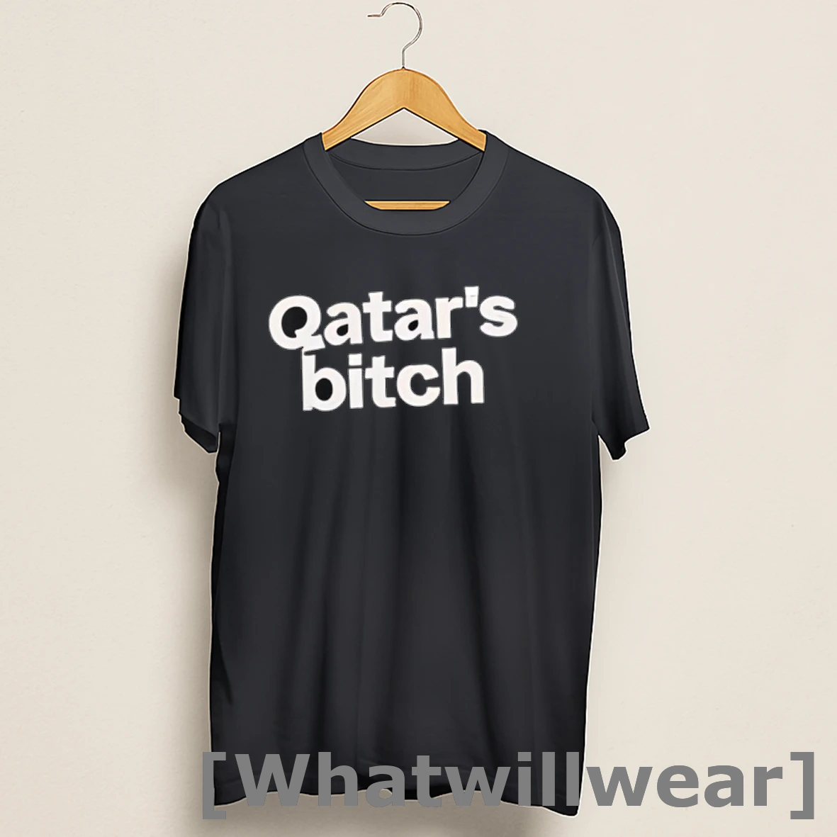 Official Piers Morgan Wearing Qatars Btch Shirts