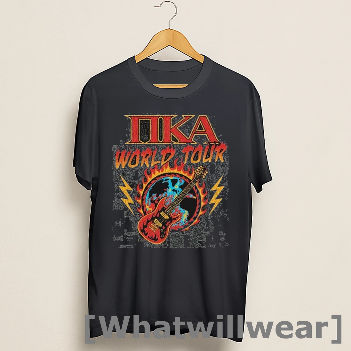 Official Pike World Tour Guitar Shirts