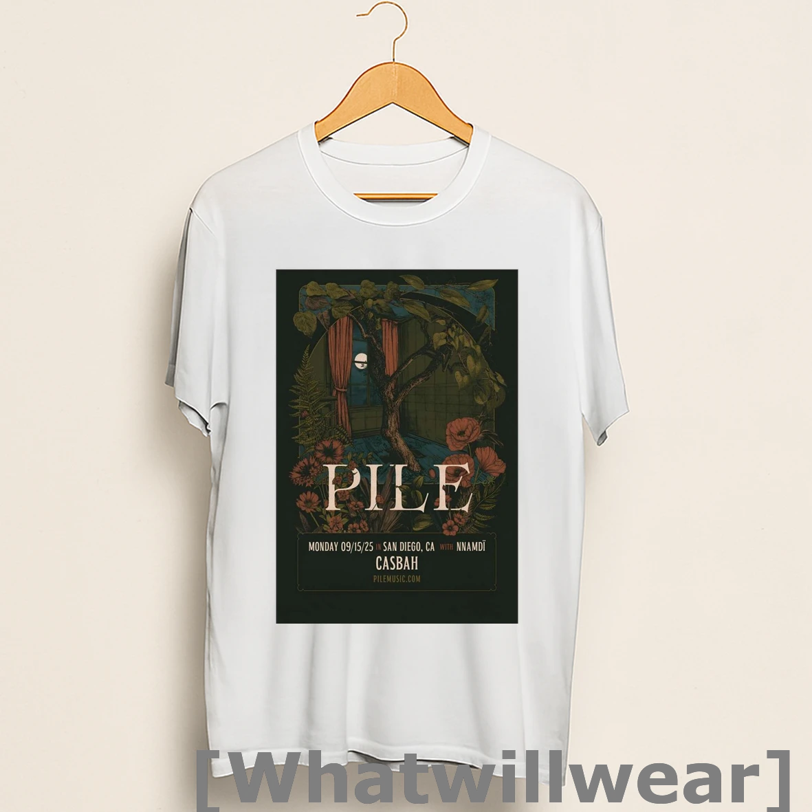 Official Pile Monday September 15 2025 The Casbah In San Diego Ca Shirts