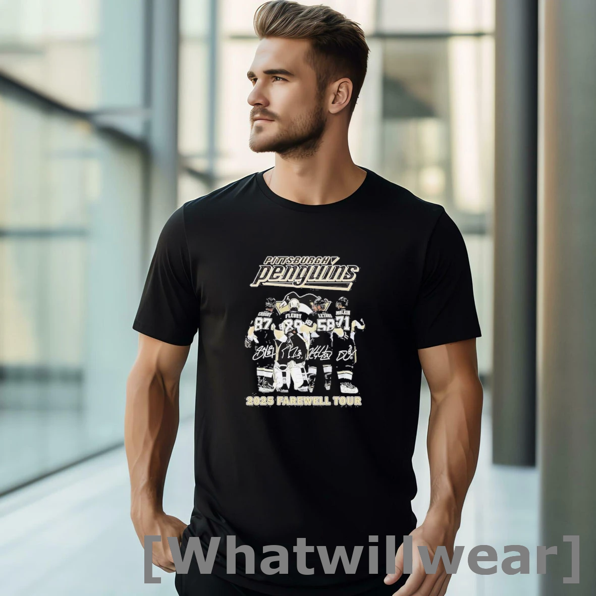 Official Pittsburgh Penguins 2025 Farewell Tour Tshirts Sweater