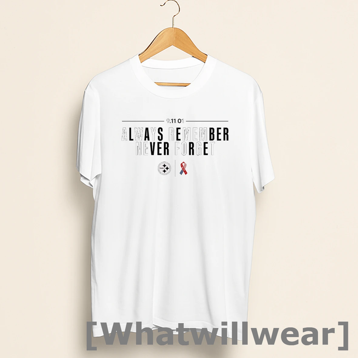 Official Pittsburgh Steelers Always Remember Never Forget 9 11 01 Shirts