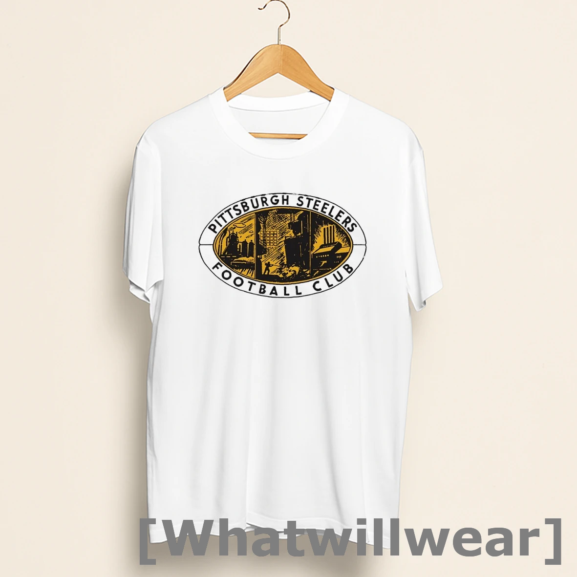 Official Pittsburgh Steelers Football Club Historic Logo Shirts