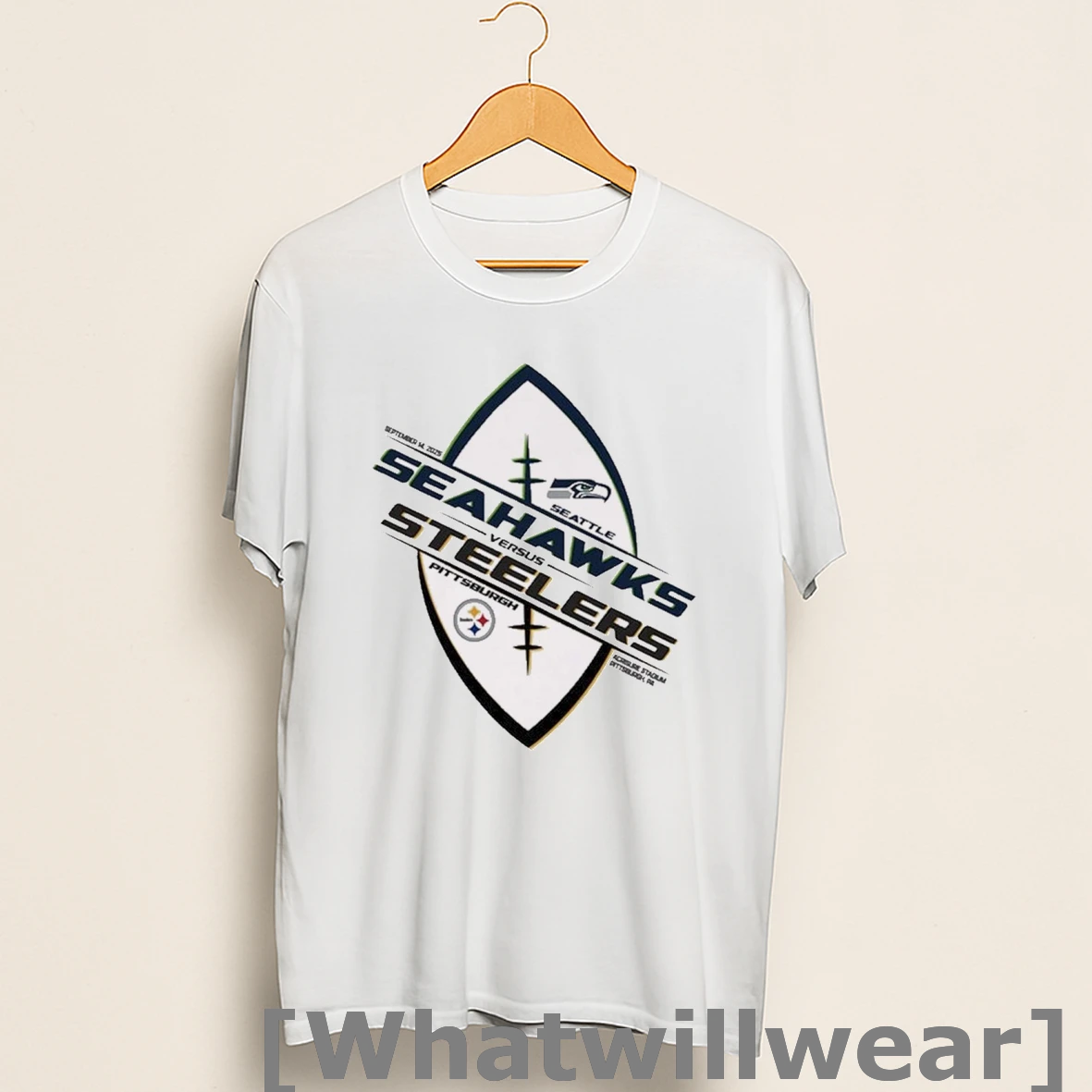 Official Pittsburgh Steelers Versus Seattle Seahawks Home Opener At Acrisure Stadium On September 14 2025 Shirts