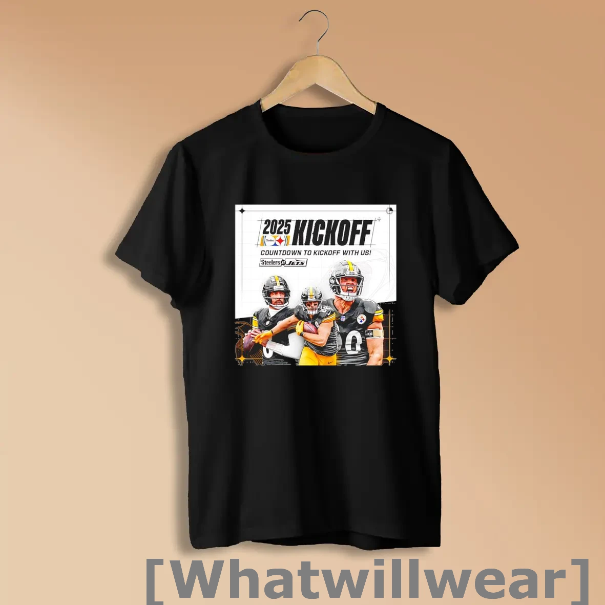 Official Pittsburgh Steelers Vs New York Jets 2025 Nfl Kickoff Game Shirts