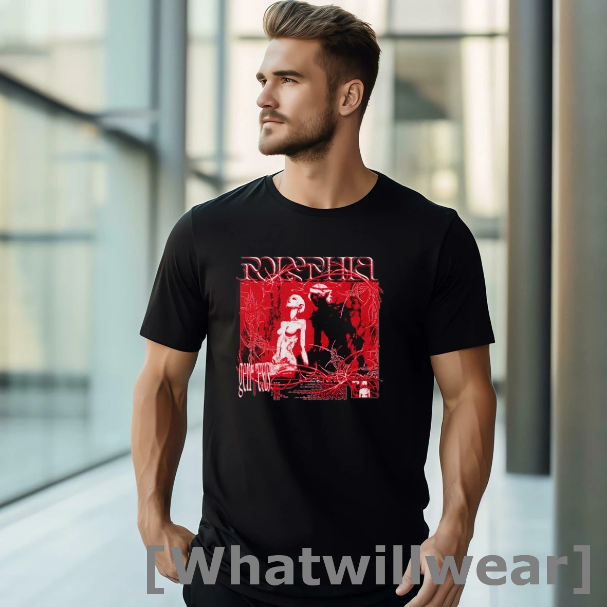 Official Polyphia Eleven Black Graphic Shirts