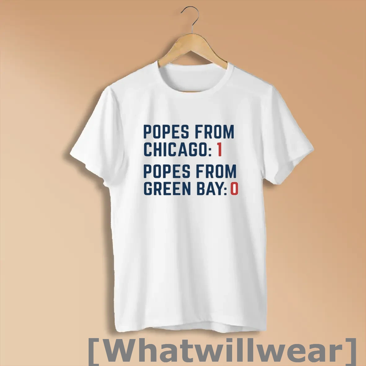 Official Popes From Chicago Popes From Green Bay Rivalry Shirts