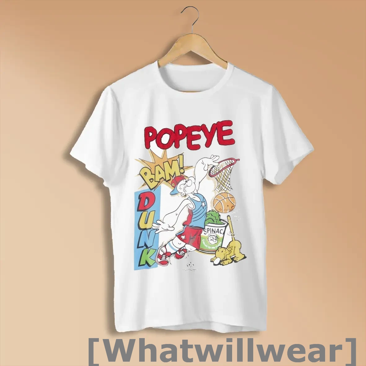 Official Popeye Bam Dunk Shirts