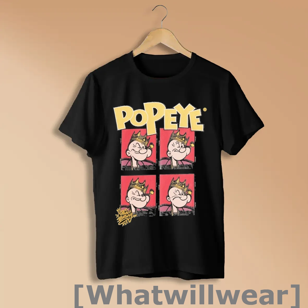 Official Popeye King Of Ny Shirts