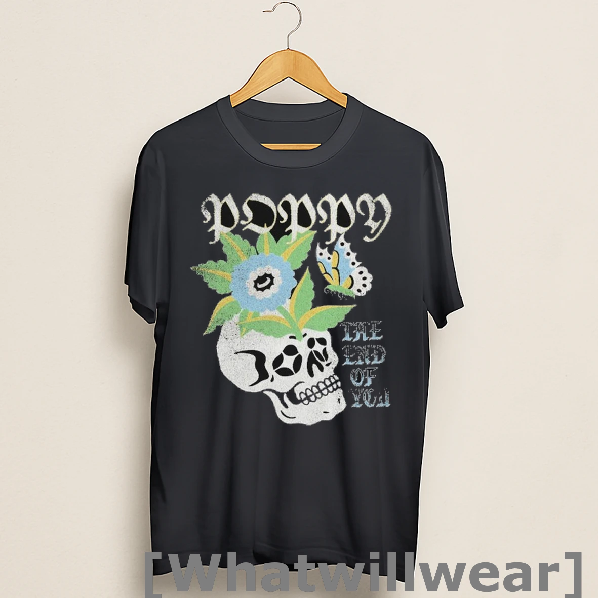 Official Poppy The End Of You Skull Shirts