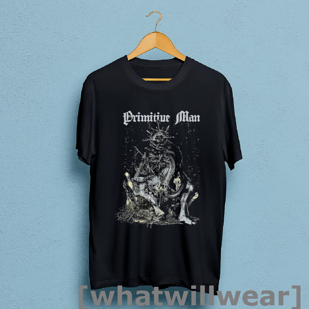 Official Primitive Man Observance T Shirts Shirt Shirt Sweatshirt