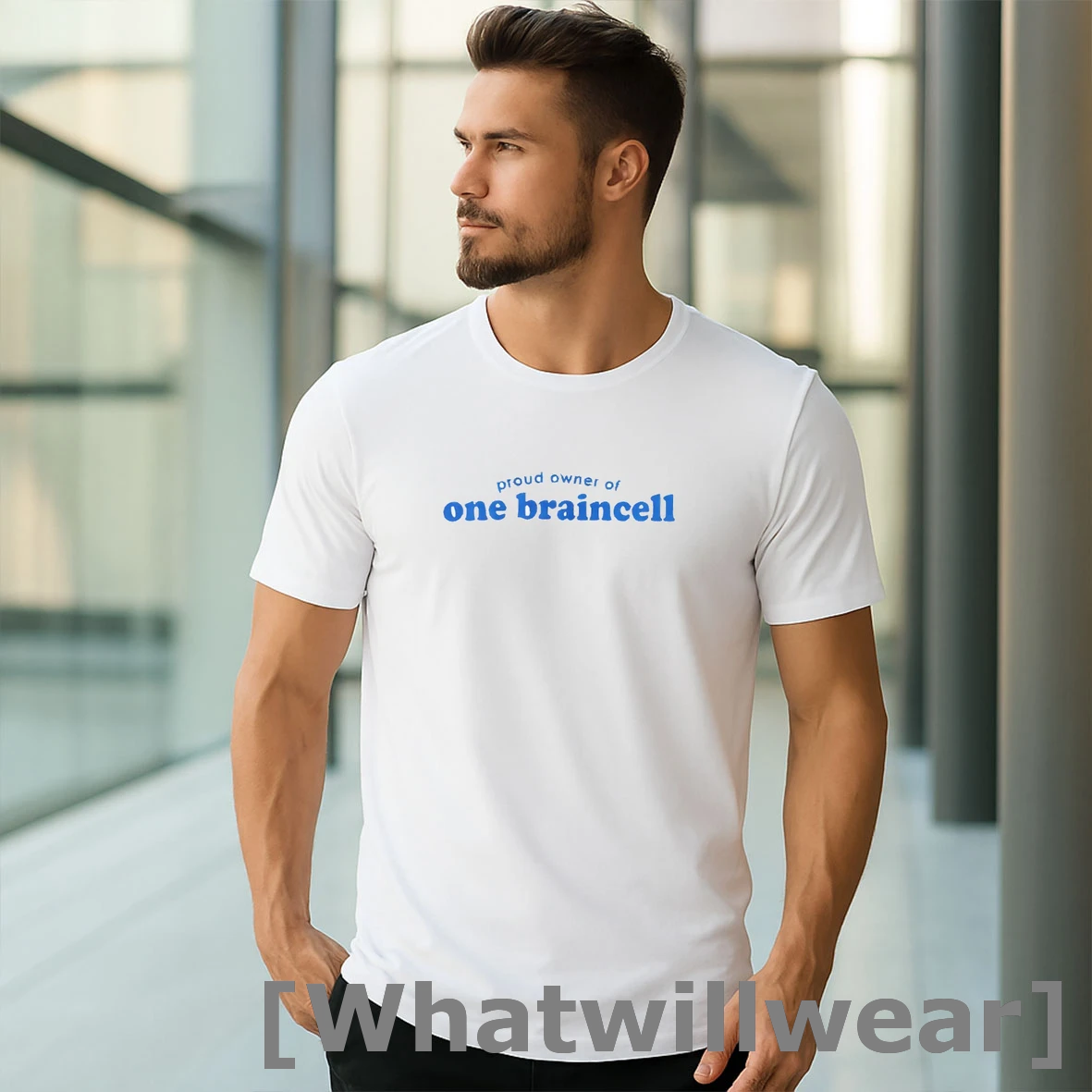 Official Proud Owner Of One Braincell Tshirts Sweater