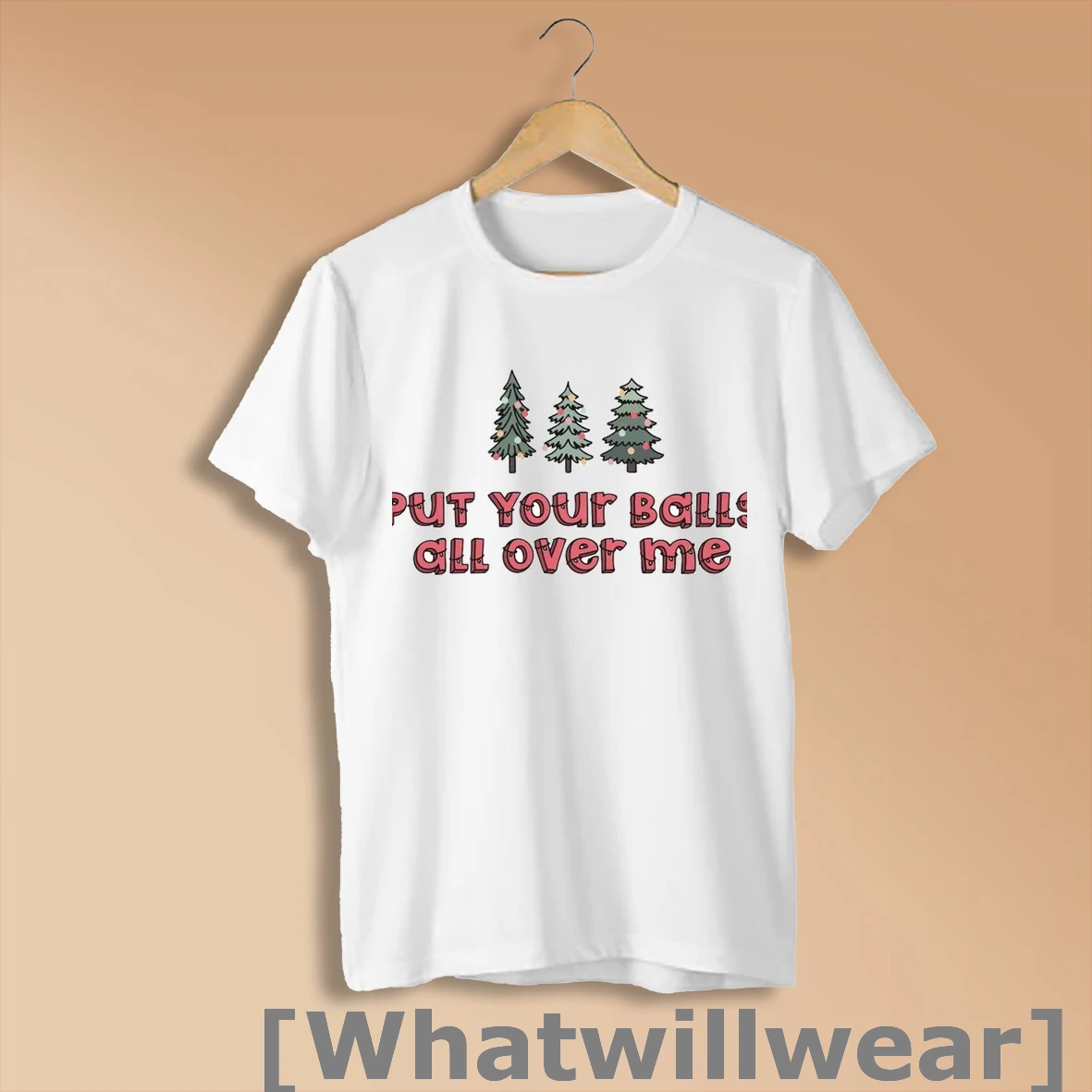 Official Put Your Balls All Over Me Christmas Tree Shirt Sweatshirt